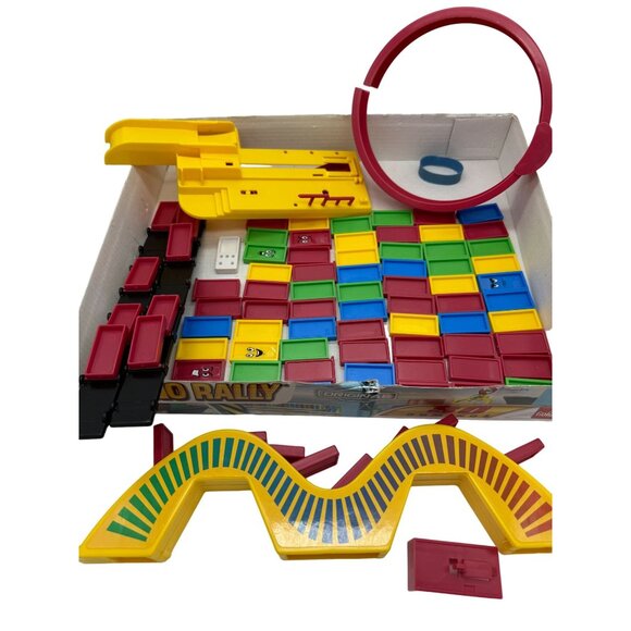 Domino Rally Classic Original 80 Dominos By Goliath For Parts Only - Picture 6 of 6